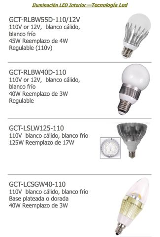 ILUMINACIÓN EN LED PARA INTERIORES