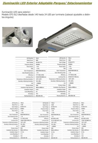 ILUMINACIÓN EN LED EXTERIORES PARQUES, ESTACIONAMIENTOS Y AVENIDAS